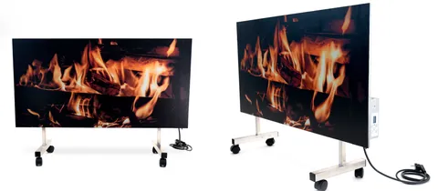 Electric heater example — Výkon: 500 W · Materiály: keramika, nerezová ocel